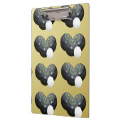 Porte-bloc Bowles de pelouse dorée, Clip Board (Gauche)