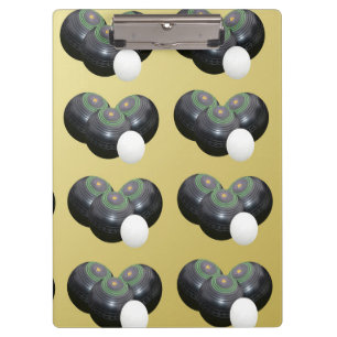 Porte-bloc Bowles de pelouse dorée, Clip Board