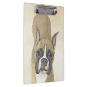 Porte-bloc Boxer Peinture - Cute Original Chien Art (Swatch)