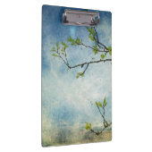 Porte-bloc Branche d'arbre au-dessus de ciel texturisé (Swatch)