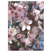 Porte-bloc Branche de fleurs roses Printemps Floral (Dos)