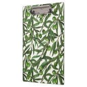 Porte-bloc Branches d'olive sur blanc (Gauche)