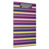 Porte-bloc Brayures rose, jaune et bleue (Swatch)