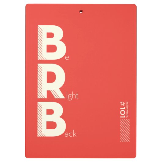 PORTE-BLOC BRB (Dos)