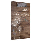 Porte-bloc Breathe Dandelions Butterfly Wood (Swatch)