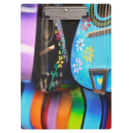 Porte-bloc Bright Festive Musical Guitares (Devant)
