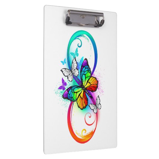 Porte-bloc Bright infinity with rainbow butterfly (Swatch)