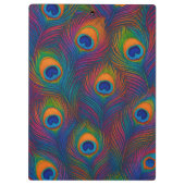 Porte-bloc Bright Peacock Feathers (Dos)