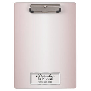 Porte-bloc Brillant rose rose Glam Marbre moderne Personnalis