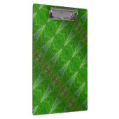 Porte-bloc Bronze & Feuille verte Ikat 18 (Swatch)