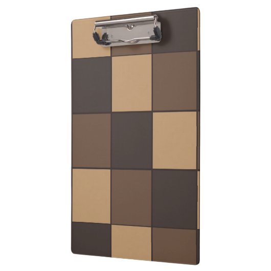 Porte-bloc Brown Checkers (Gauche)