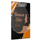 Porte-bloc Brown fille de peau (Swatch)