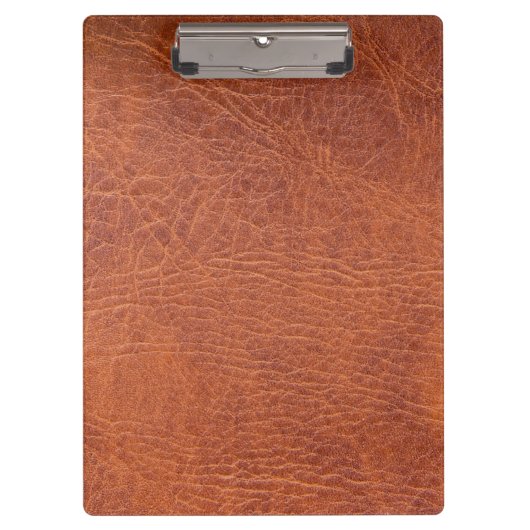 Porte-bloc Brown leather (Devant)