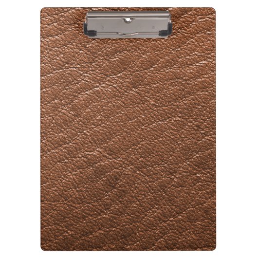 Porte-bloc Brown leather (Devant)