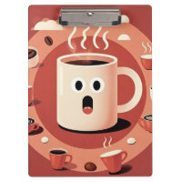 Brownish Cute drôle tasses de café en cartons