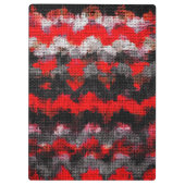 Porte-bloc Brush Abstrait de peinture couleur Brush rustique (Dos)