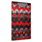 Porte-bloc Brush Abstrait de peinture couleur Brush rustique (Swatch)