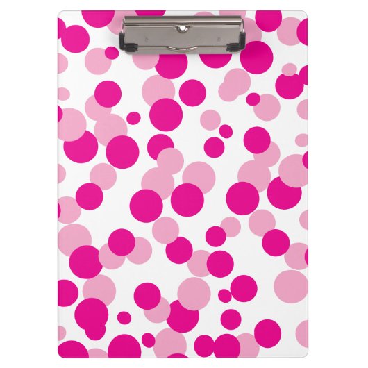 Porte-bloc Bubbles roses Confetti Motif Porte - bloc (Devant)