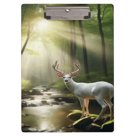 Porte-bloc Buck albino (Devant)