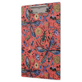 Porte-bloc Bugs de Doodle sur corail rouge (Gauche)