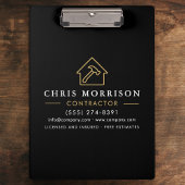 Porte-bloc Building Construction Contractor Black Gold