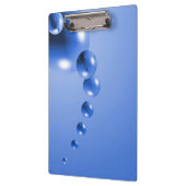 Porte-bloc Bulle bleue Abstraite (Gauche)