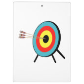 Porte-bloc Bullseye à trois flèches (Dos)
