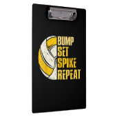 Porte-bloc Bump Set Spike Répéter Volleyball Funny (Swatch)