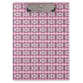 Porte-bloc Bureau à motifs roses (Devant)