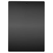 Porte-bloc Bureau de dentiste de monogramme - noir et or (Dos)