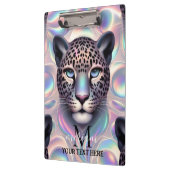 Porte-bloc Bureau Scolaire à Imprimé Léopard Féminin (Gauche)