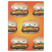 Porte-bloc Burger de la Personnaliser (Dos)