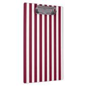 Porte-bloc Burgundy et blanc rayures de bonbons (Swatch)