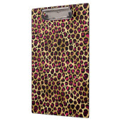 Porte-bloc Burgundy et Gold Leopard Series Design 2 (Gauche)