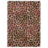 Porte-bloc Burgundy et Gold Leopard Series Design 2 (Dos)