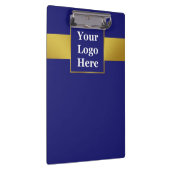 Porte-bloc Business Dark Blue et Gold Votre logo professionne (Swatch)
