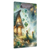 Porte-bloc Cabane de fée du trèfle lumineuse (Swatch)
