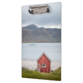 Porte-bloc Cabine rouge Ramberg Lofoten (Gauche)