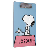 Porte-bloc cacahuètes | Snoopy à la machine à écrire (Swatch)