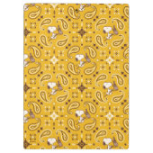 Porte-bloc cacahuètes | Snoopy Bandana Cowboy (Dos)