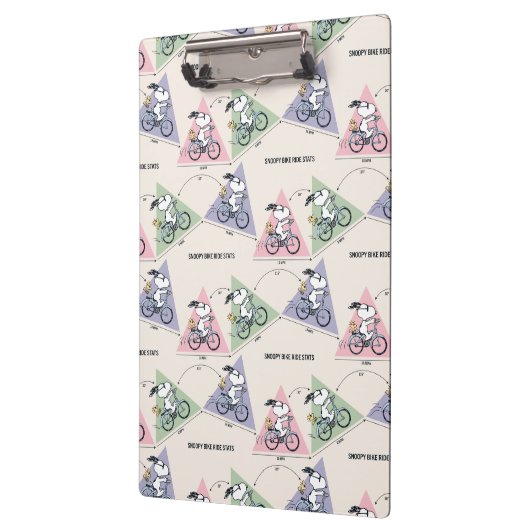 Porte-bloc cacahuètes | Snoopy Bike Ride Stats (Gauche)