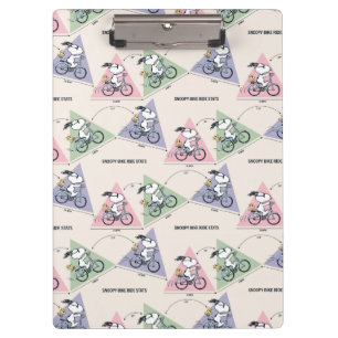 Porte-bloc cacahuètes   Snoopy Bike Ride Stats