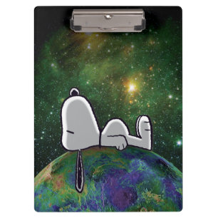 Porte-bloc cacahuètes Snoopy Espacé