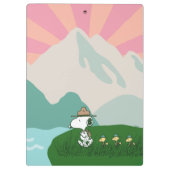 Porte-bloc cacahuètes | Snoopy Leader du Pack (Dos)