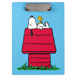 Porte-bloc cacahuètes   Snoopy & Woodstock Doghouse