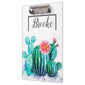 Porte-bloc cactus aquarelle (Gauche)