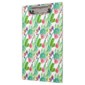Porte-bloc Cactus lumineux d'aquarelle et motif succulent (Gauche)