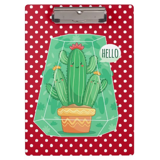 Porte-bloc Cactus mignon (Devant)