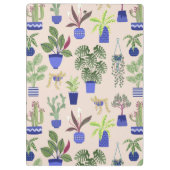 Porte-bloc Cactus Motif rose pâle (Dos)