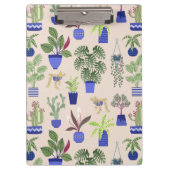 Porte-bloc Cactus Motif rose pâle (Devant)